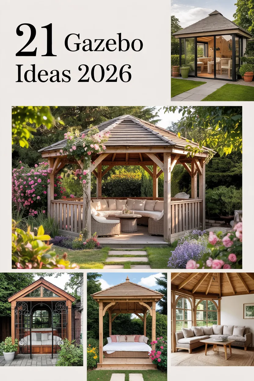 Gazebo Ideas 2026: Stylish, Modern, and Budget-Friendly Outdoor Designs