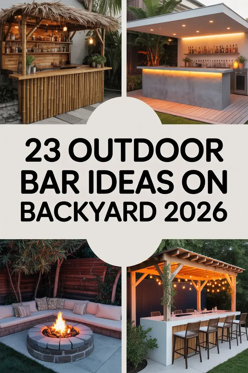Outdoor Bar Ideas On Backyard 2026: Stylish, Modern And Functional Backyard Bars