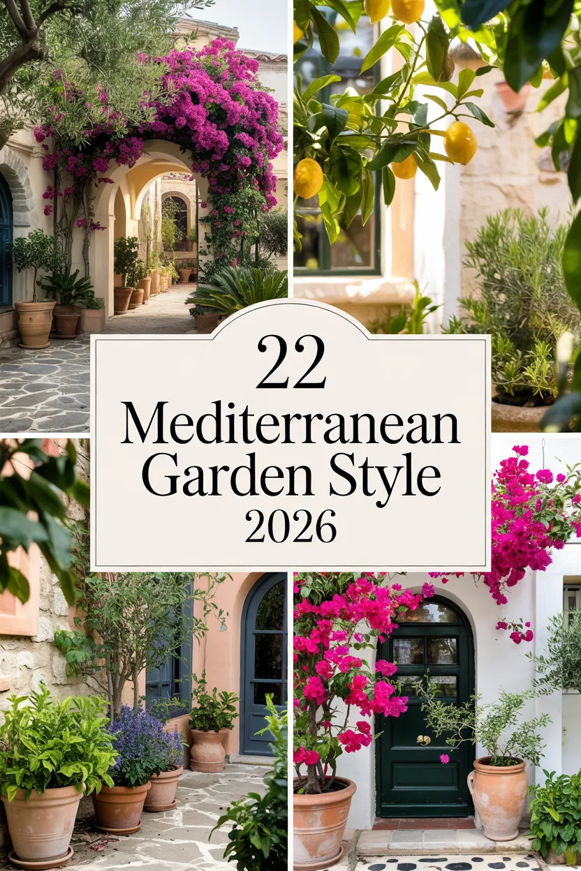 Mediterranean Garden Style 2026: Timeless Tuscan And Spanish Outdoor Living Ideas