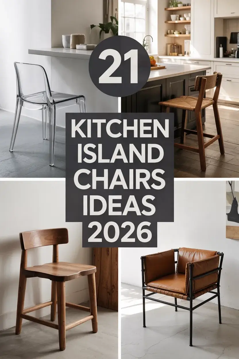 Kitchen Island Chairs Ideas 2026: Stylish, Functional, And Modern Seating Solutions