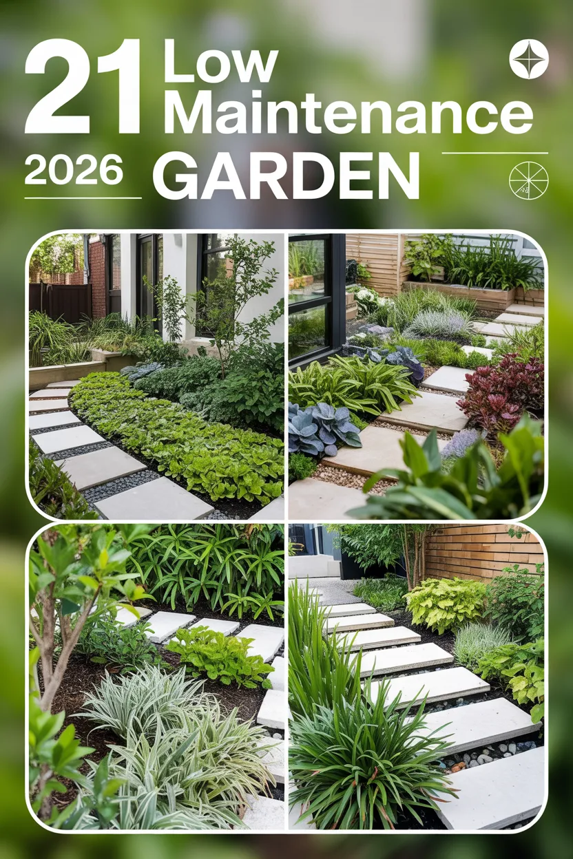 Low Maintenance Garden 2026: Easy Modern Ideas For UK And Australian Homes