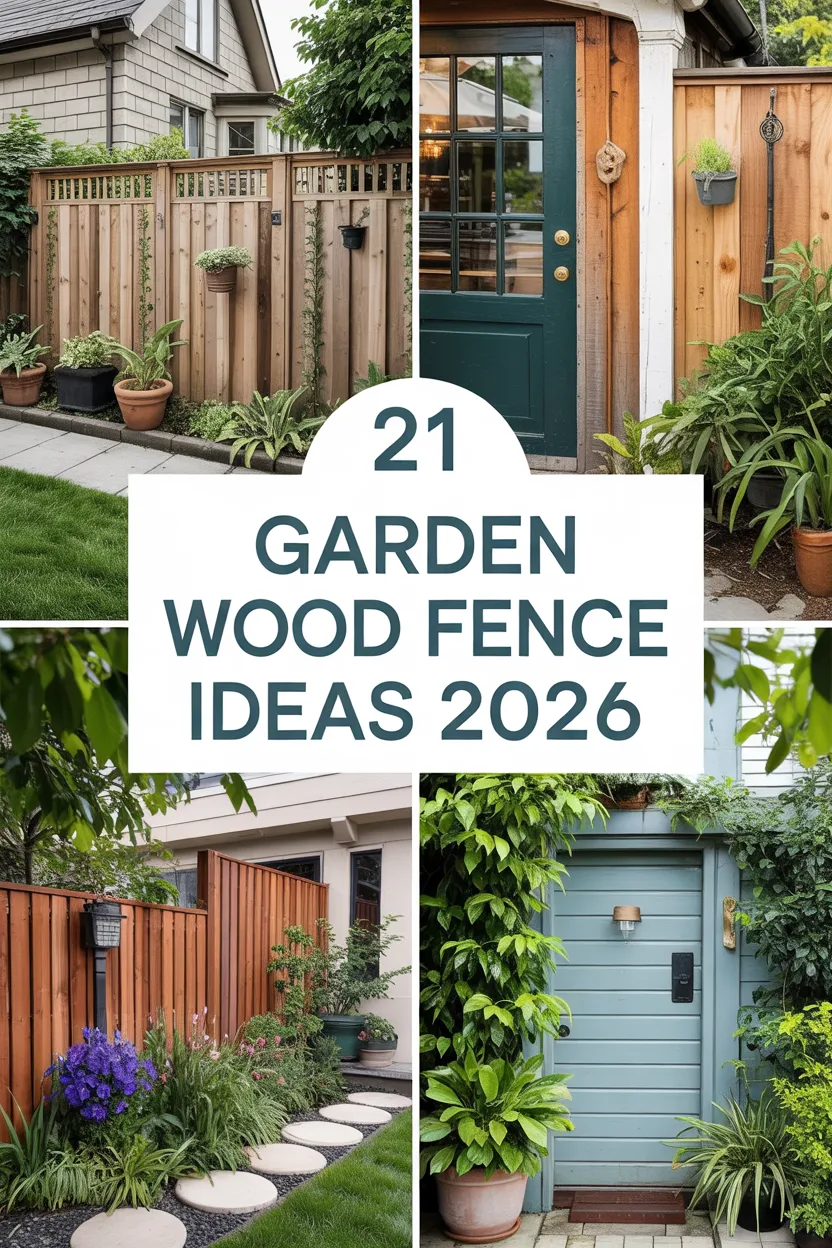 Garden Wood Fence Ideas 2026: Stylish, Modern & Rustic Designs for Every Backyard