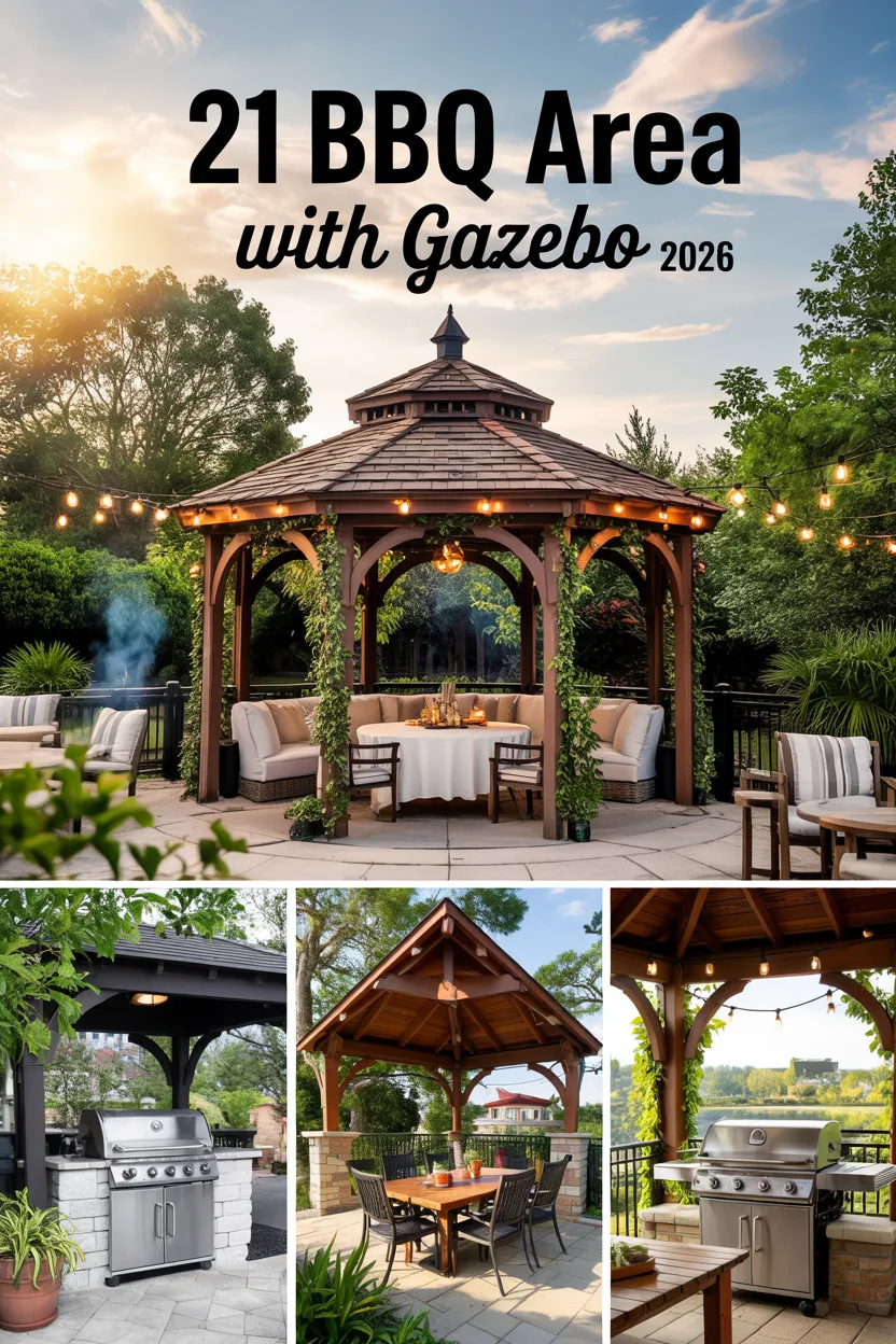 BBQ Area With Gazebo 2026: Modern Outdoor Ideas for the Perfect Backyard Grill Area
