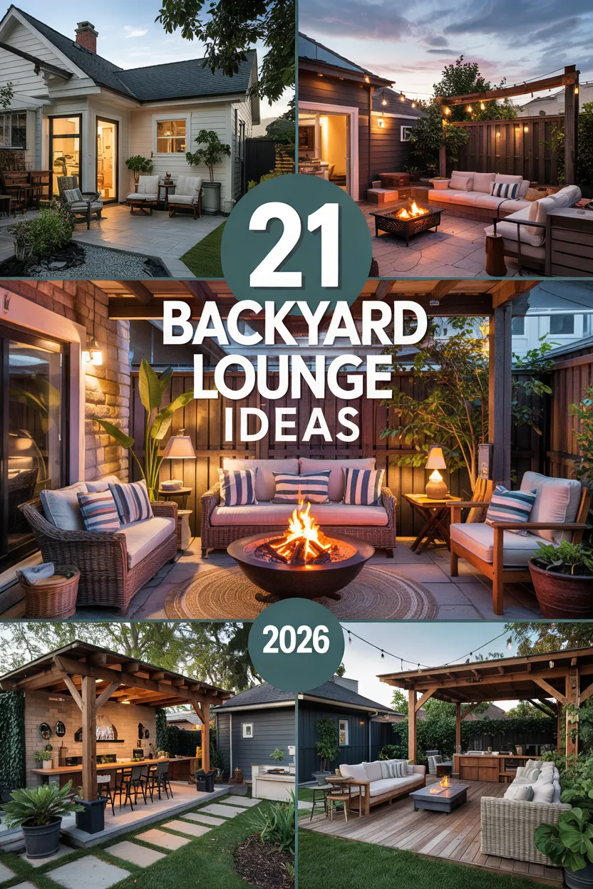 Backyard Lounge Ideas 2026: Stylish, Cozy, and Modern Outdoor Living Inspirations