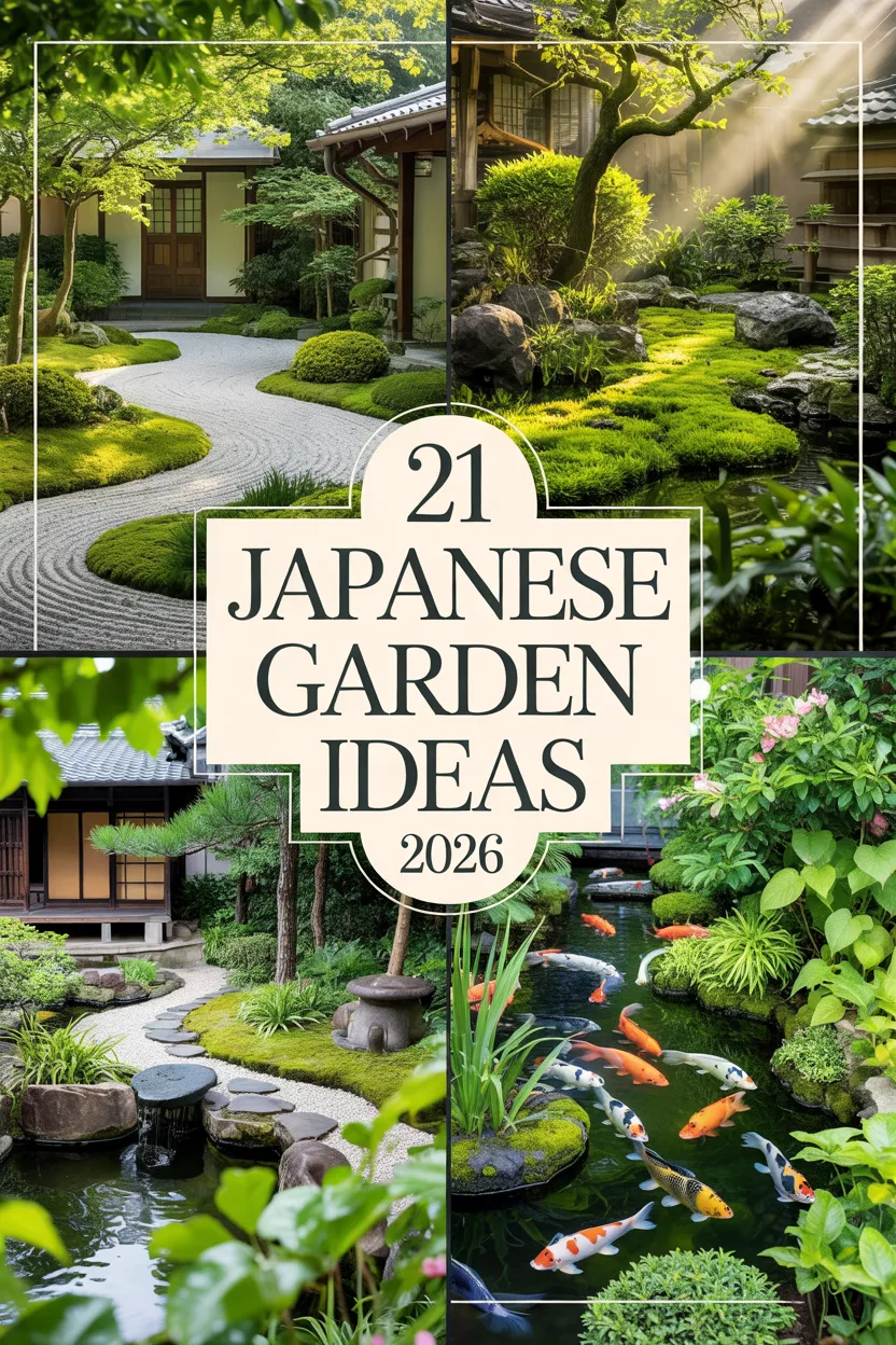 Japanese Garden Ideas 2026: Serene Backyard, Small Space, Zen Moon Gate And Modern Japanese Garden Inspiration