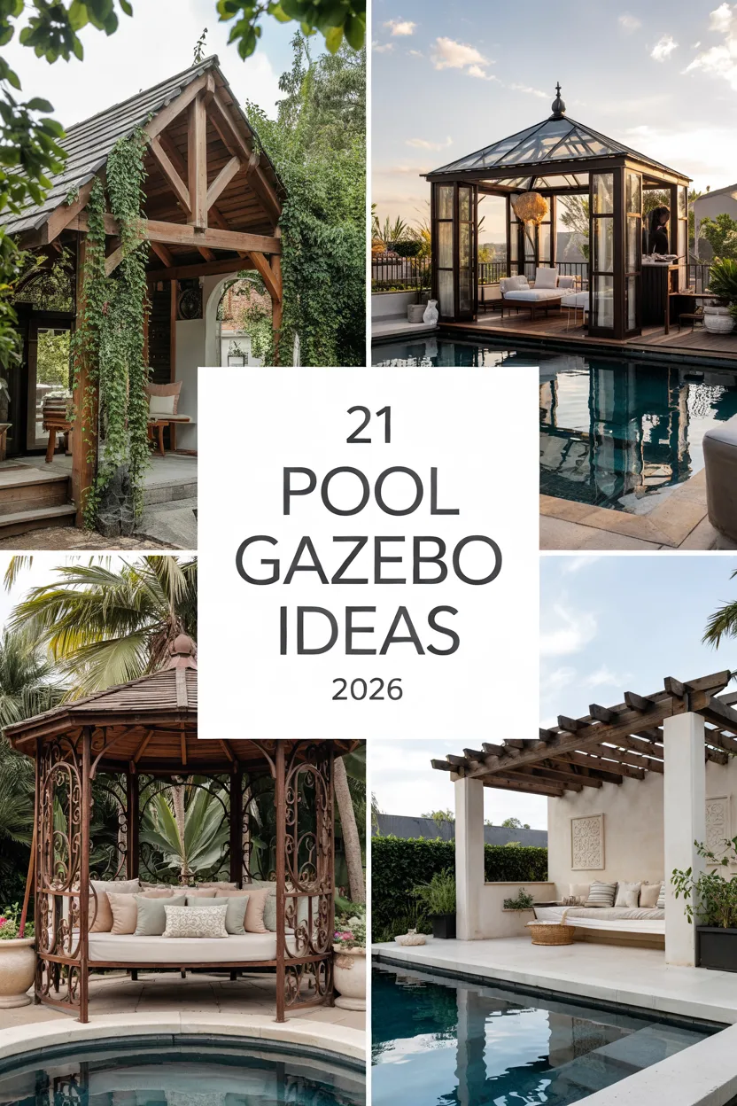 Pool Gazebo Ideas 2026: Stunning Designs for Modern Backyards