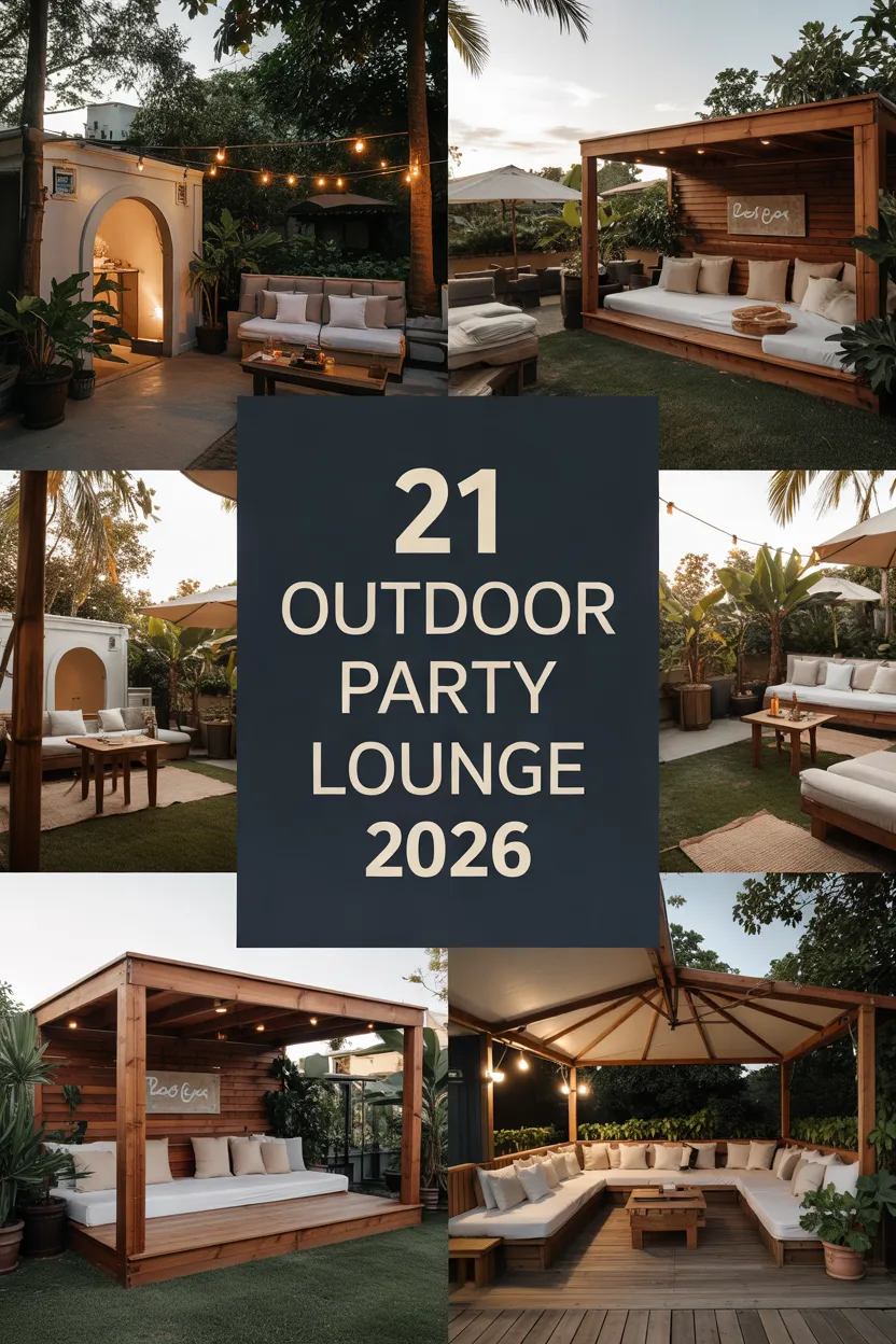 Outdoor Party Lounge 2026: Stylish Ideas, Seating Layouts, And Backyard Entertaining Inspiration