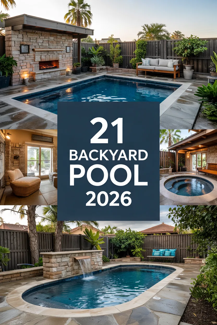 Backyard Pool 2026: Modern Ideas for a Luxury Outdoor Oasis