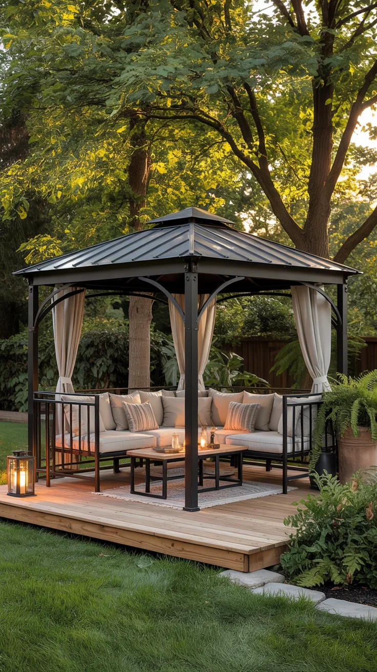 Gazebo on Deck Ideas 2026: Modern Outdoor Inspiration for Stylish Deck Designs