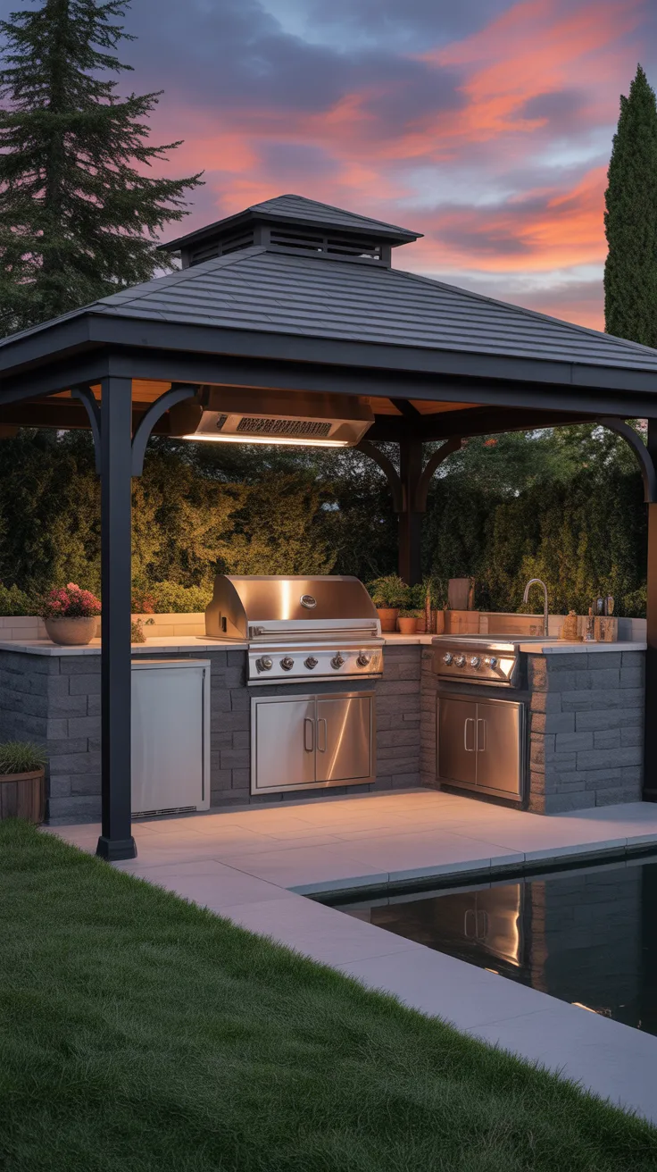 BBQ Area With Gazebo 2026: Modern Outdoor Ideas for the Perfect Backyard Grill Area