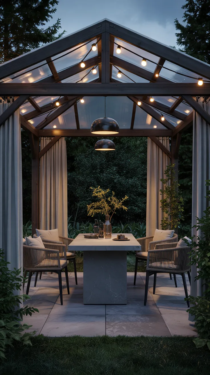 Gazebo Lighting Ideas 2026: Modern Outdoor Inspiration for Stunning Backyard Ambience