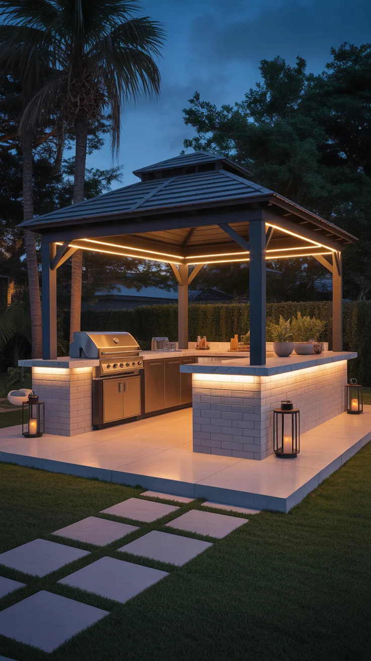 BBQ Area With Gazebo 2026: Modern Outdoor Ideas for the Perfect Backyard Grill Area