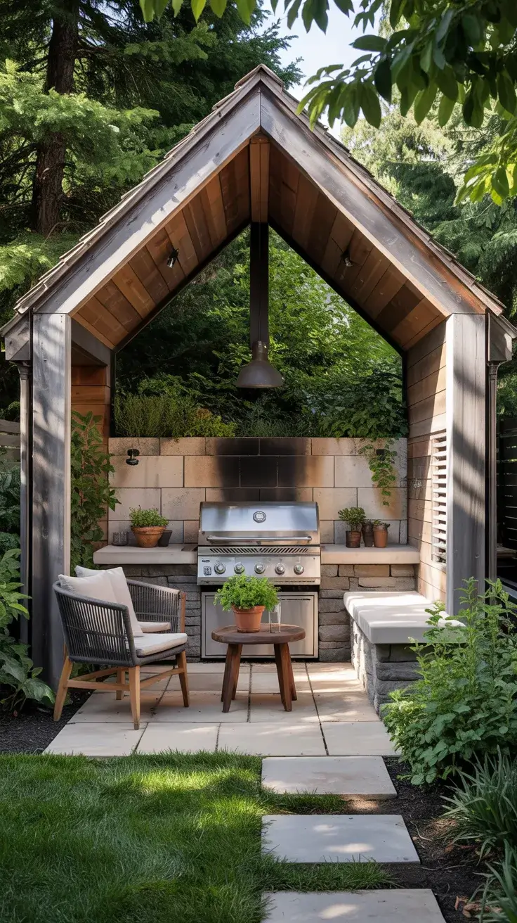 Outdoor BBQ Area With Roof 2026: Stylish Covered Ideas For Modern Outdoor Living