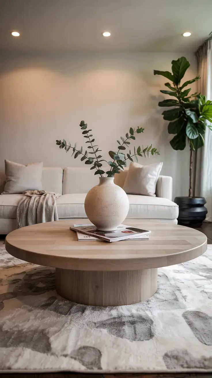 Round Table Living Room Ideas 2026: Modern Decor, Layouts And Styling Inspiration
