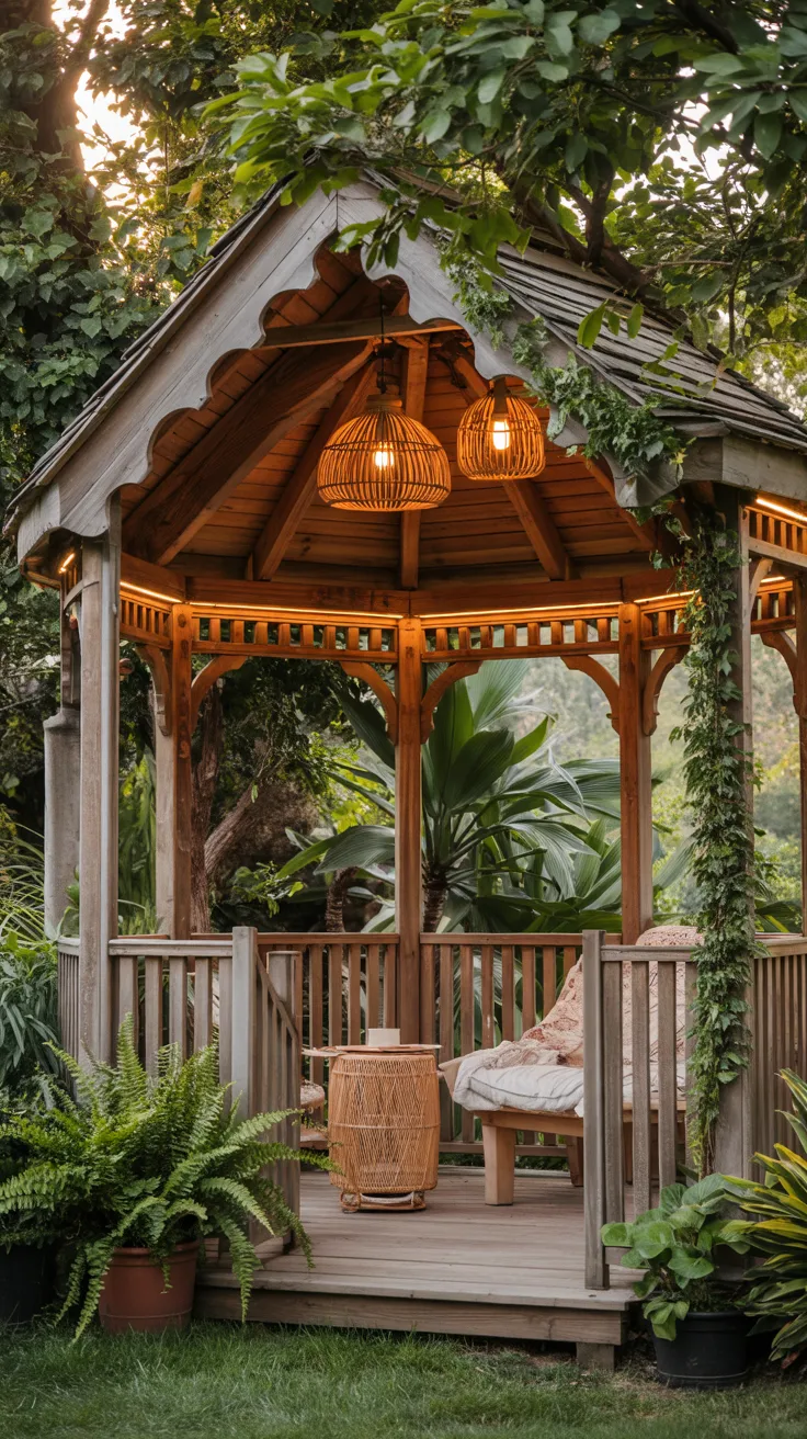 Gazebo Lighting Ideas 2026: Modern Outdoor Inspiration for Stunning Backyard Ambience