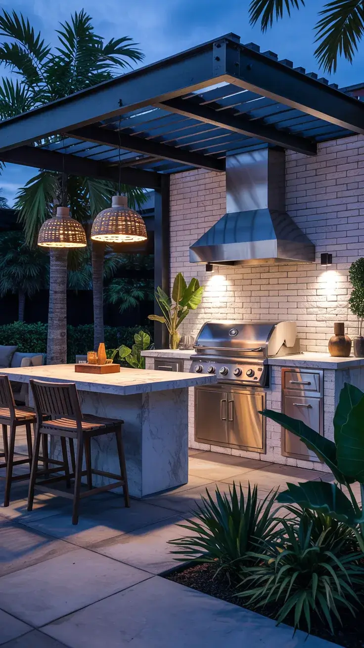 Outdoor BBQ Area With Roof 2026: Stylish Covered Ideas For Modern Outdoor Living