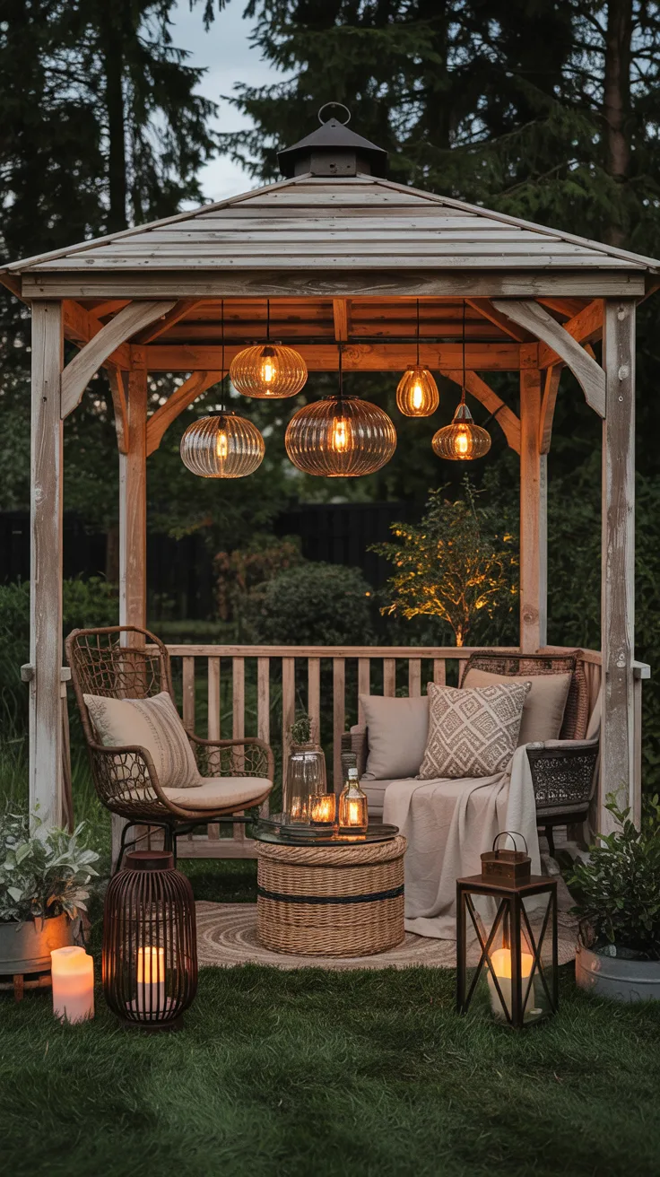 Gazebo Lighting Ideas 2026: Modern Outdoor Inspiration for Stunning Backyard Ambience