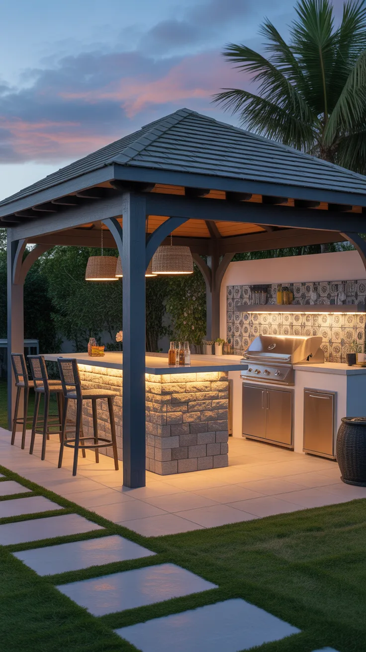 BBQ Area With Gazebo 2026: Modern Outdoor Ideas for the Perfect Backyard Grill Area