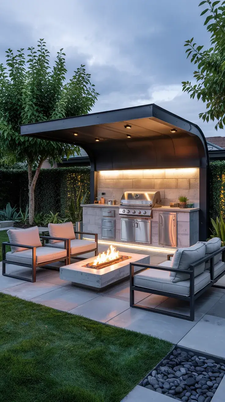 Outdoor BBQ Area With Roof 2026: Stylish Covered Ideas For Modern Outdoor Living