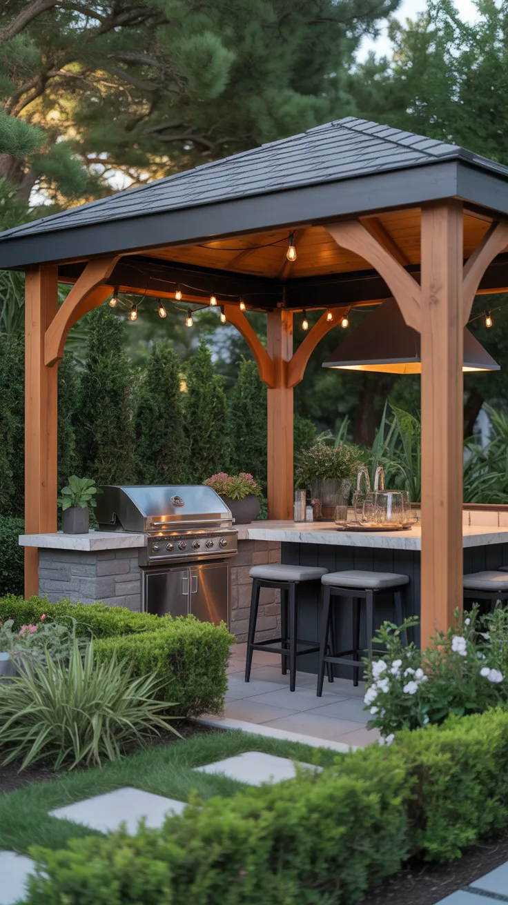 BBQ Area With Gazebo 2026: Modern Outdoor Ideas for the Perfect Backyard Grill Area