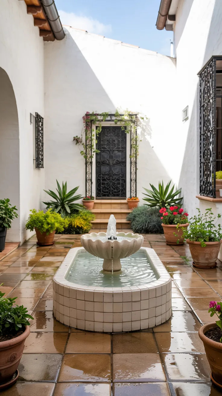 Courtyard Water Feature Ideas 2026: Modern, Mediterranean, And Zen Courtyard Design Inspiration