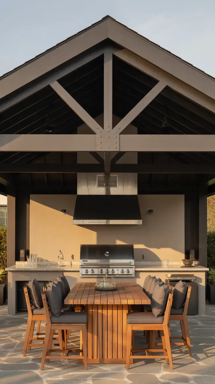 Outdoor BBQ Area With Roof 2026: Stylish Covered Ideas For Modern Outdoor Living