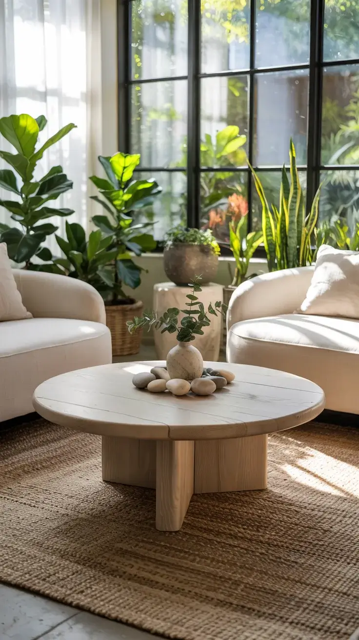 Round Table Living Room Ideas 2026: Modern Decor, Layouts And Styling Inspiration