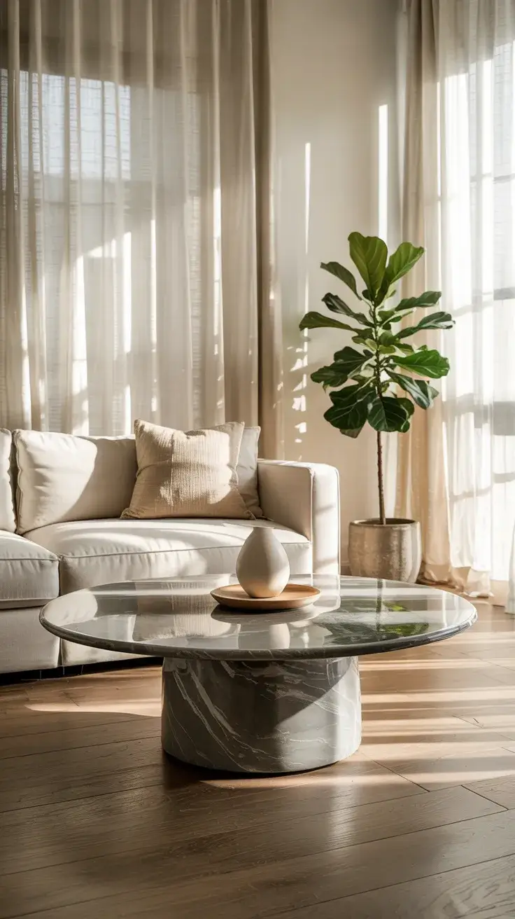 Round Table Living Room Ideas 2026: Modern Decor, Layouts And Styling Inspiration