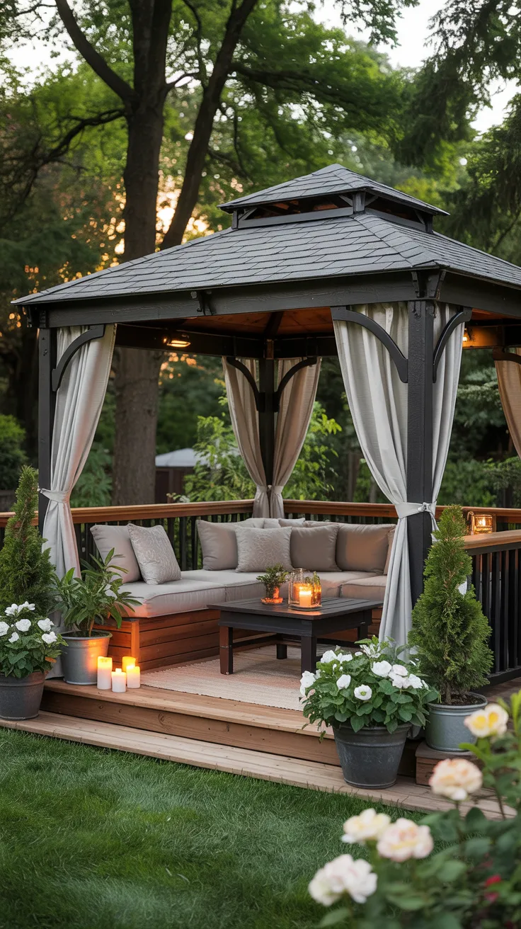 Gazebo on Deck Ideas 2026: Modern Outdoor Inspiration for Stylish Deck Designs