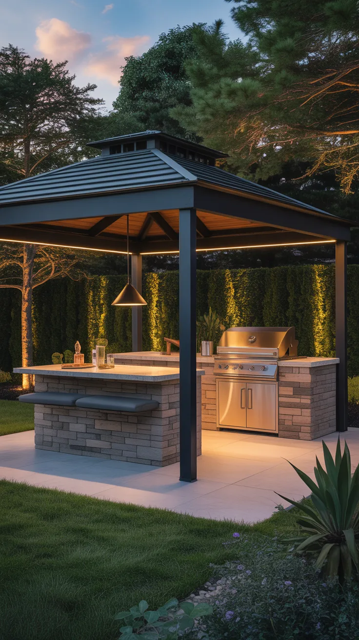 BBQ Area With Gazebo 2026: Modern Outdoor Ideas for the Perfect Backyard Grill Area