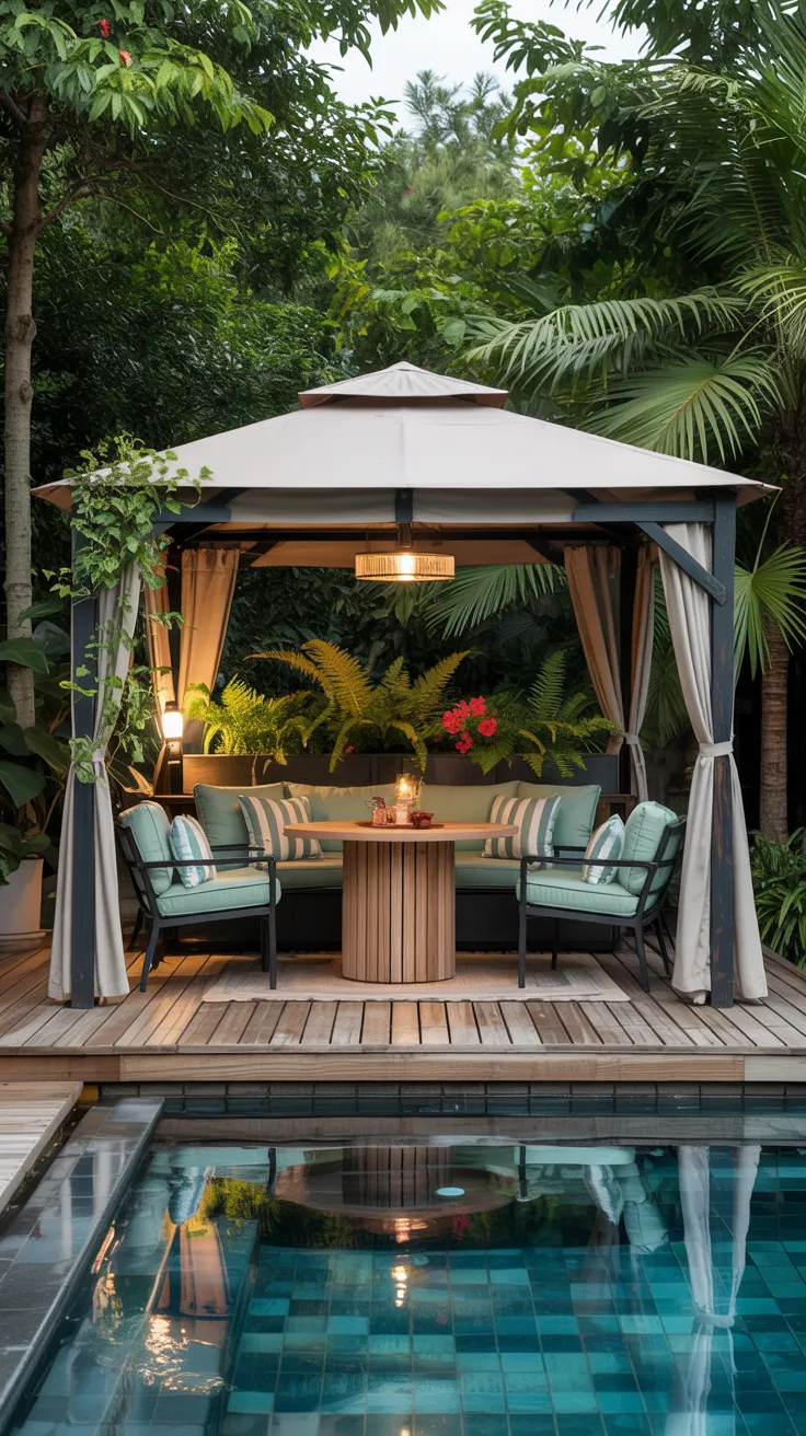 Gazebo on Deck Ideas 2026: Modern Outdoor Inspiration for Stylish Deck Designs