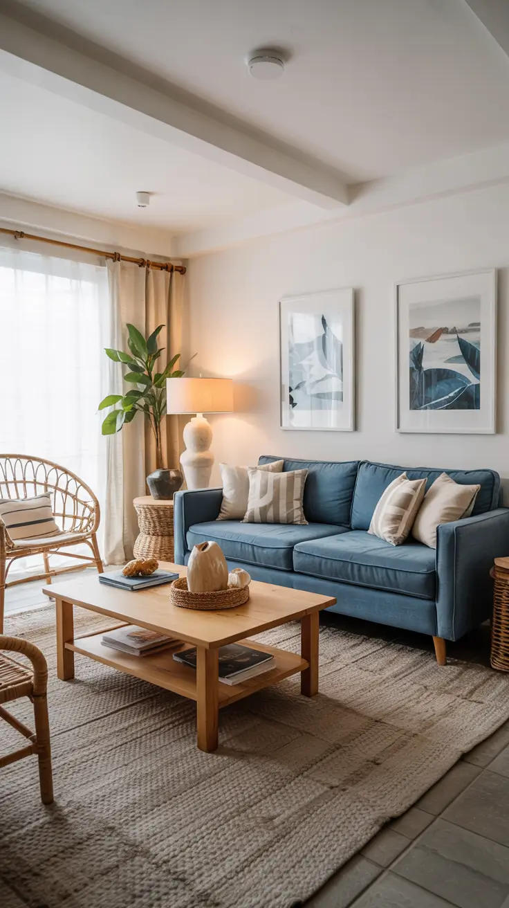 25 Coastal Living Room Ideas Summer 2026 - Modern Beachy Design Inspiration