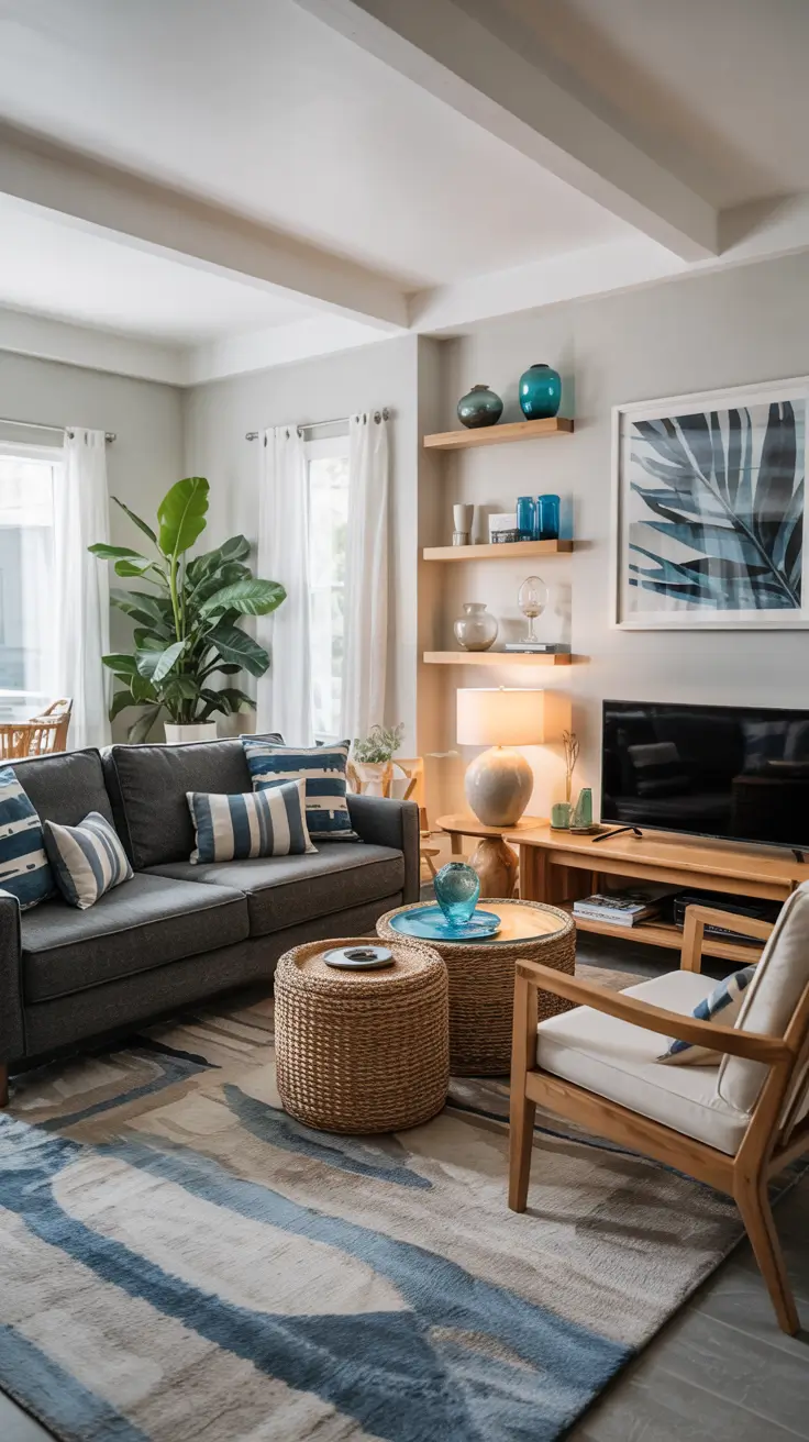 25 Coastal Living Room Ideas Summer 2026 - Modern Beachy Design Inspiration