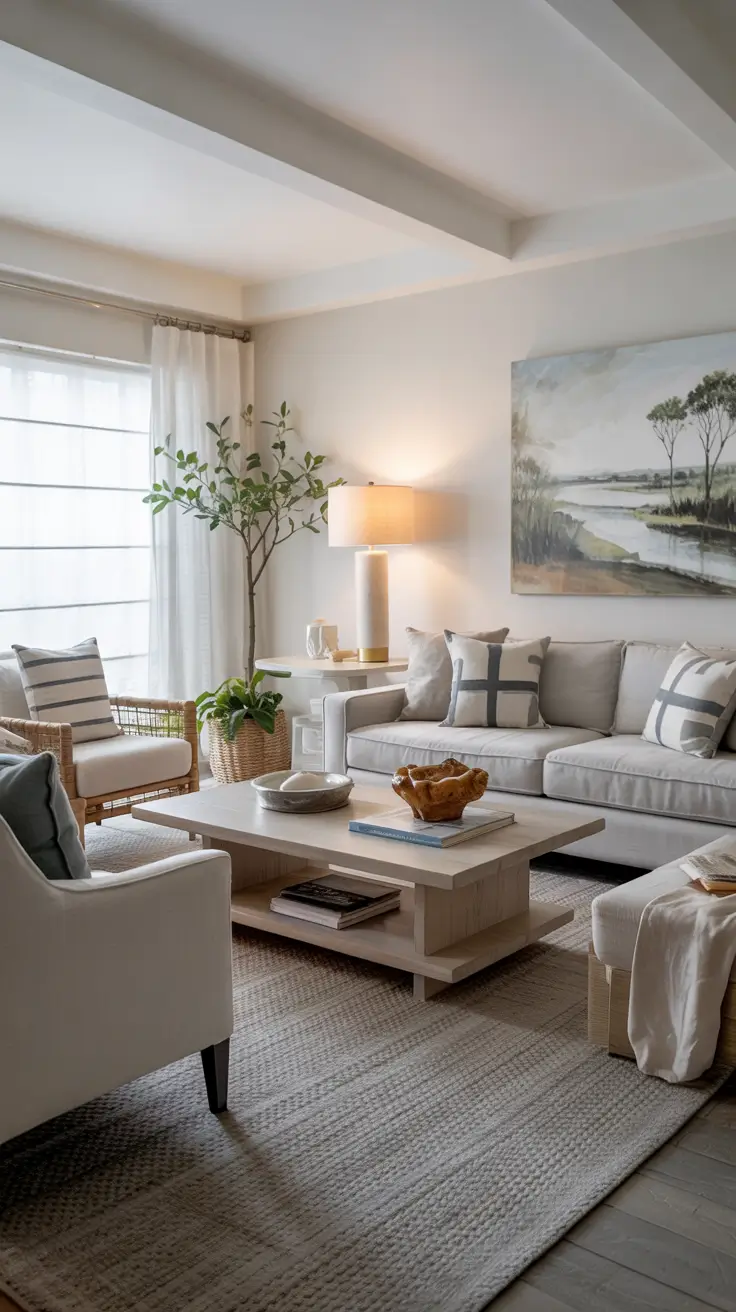 25 Coastal Living Room Ideas Summer 2026 - Modern Beachy Design Inspiration