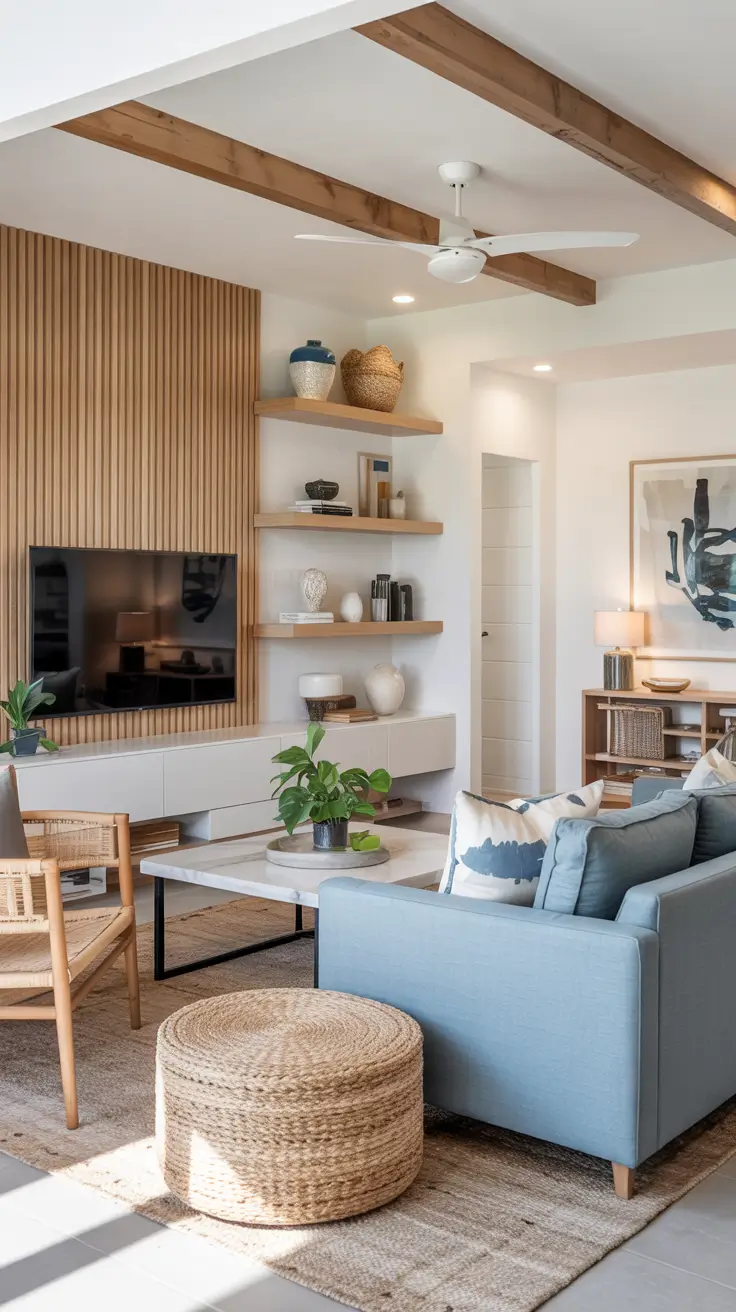 25 Coastal Living Room Ideas Summer 2026 - Modern Beachy Design Inspiration