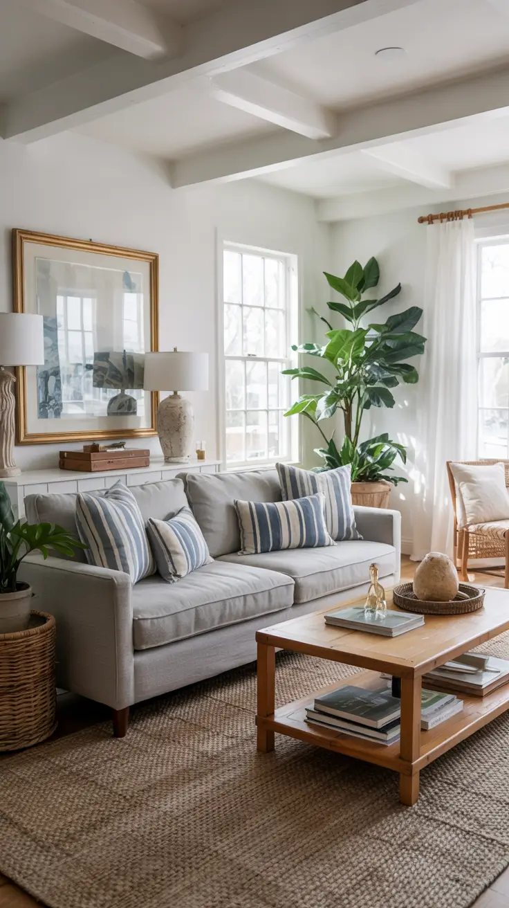 25 Coastal Living Room Ideas Summer 2026 - Modern Beachy Design Inspiration