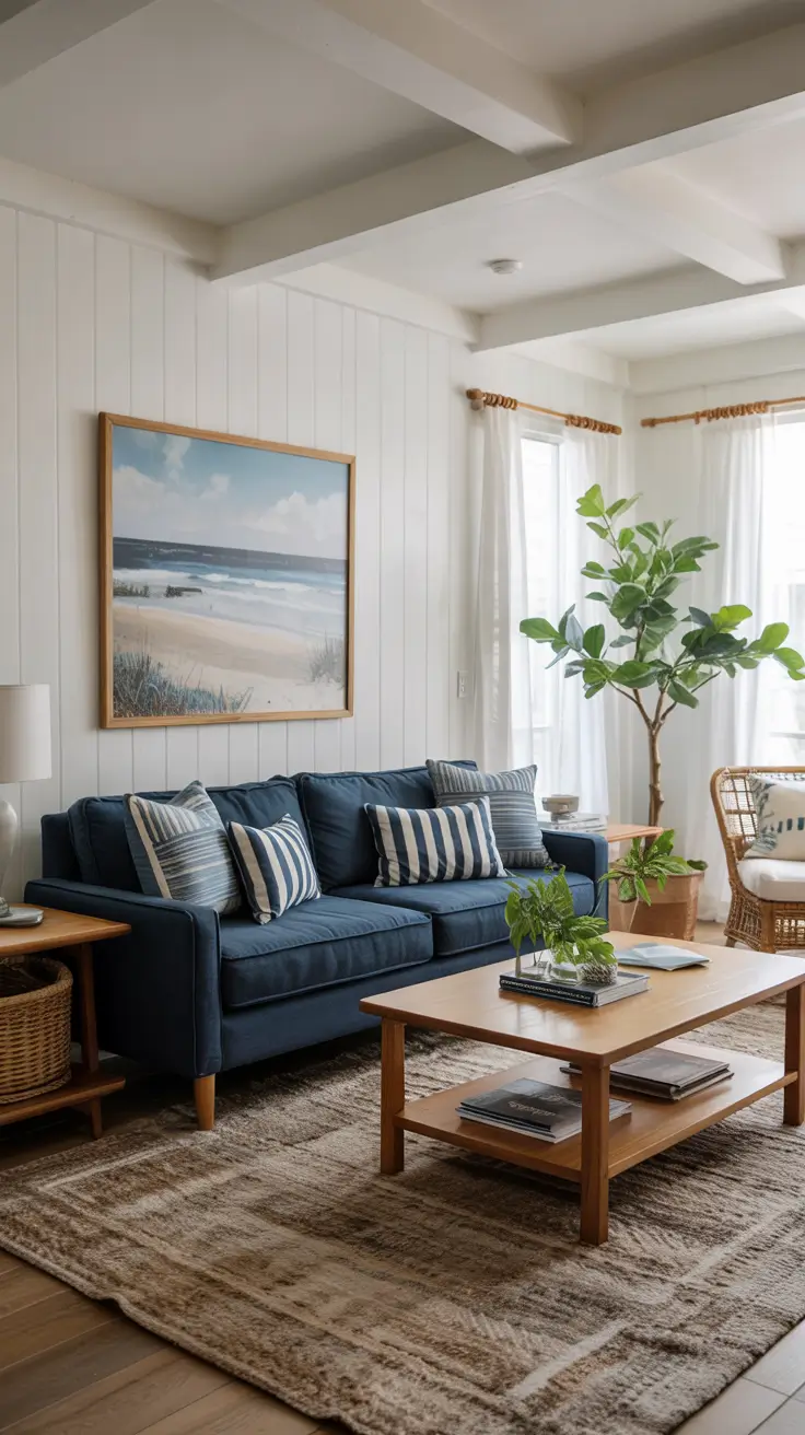 25 Coastal Living Room Ideas Summer 2026 - Modern Beachy Design Inspiration