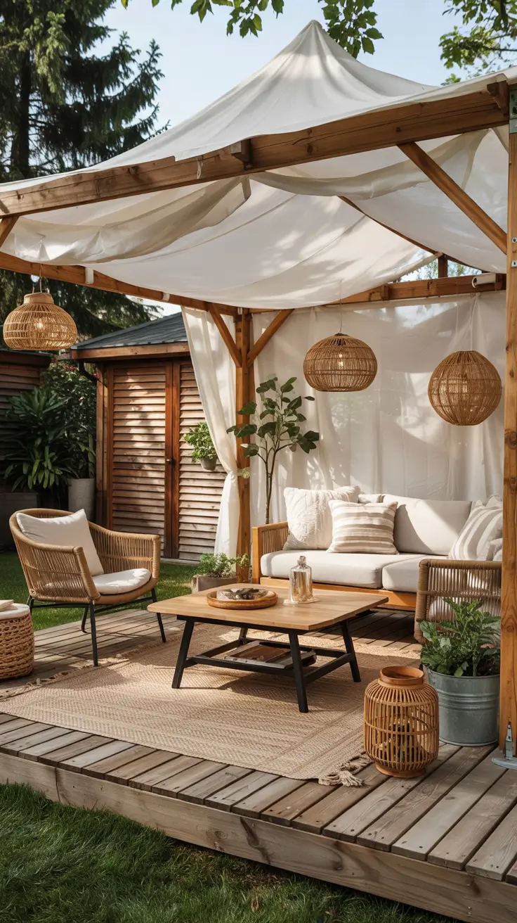 25 Deck Canopy Ideas For Sun 2026 - Stylish Outdoor Shade, DIY, Tent And Patio Awnings
