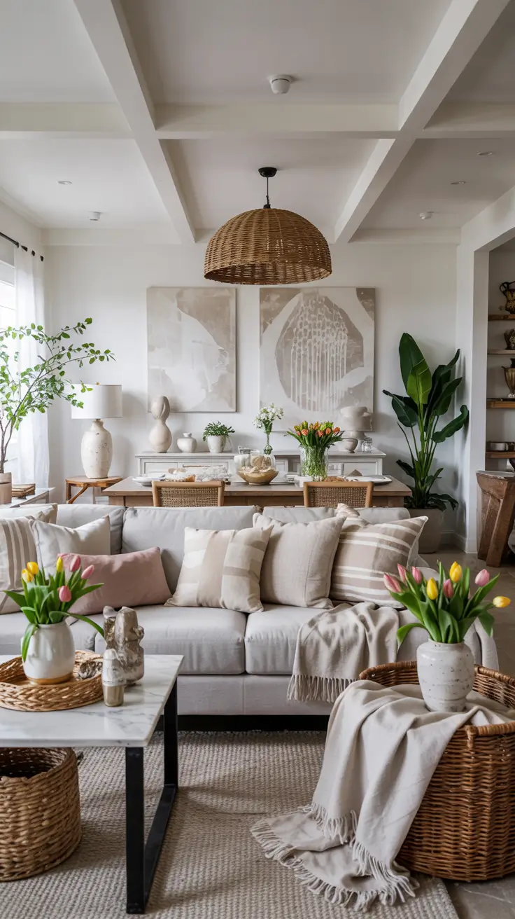 21 Easter Decor Ideas For Every Room 2026 - Table Centerpiece And Farmhouse Inspiration