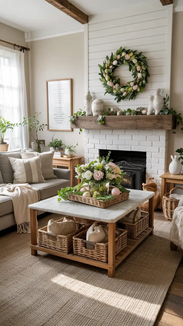21 Easter Decor Ideas For Every Room 2026 - Table Centerpiece And Farmhouse Inspiration