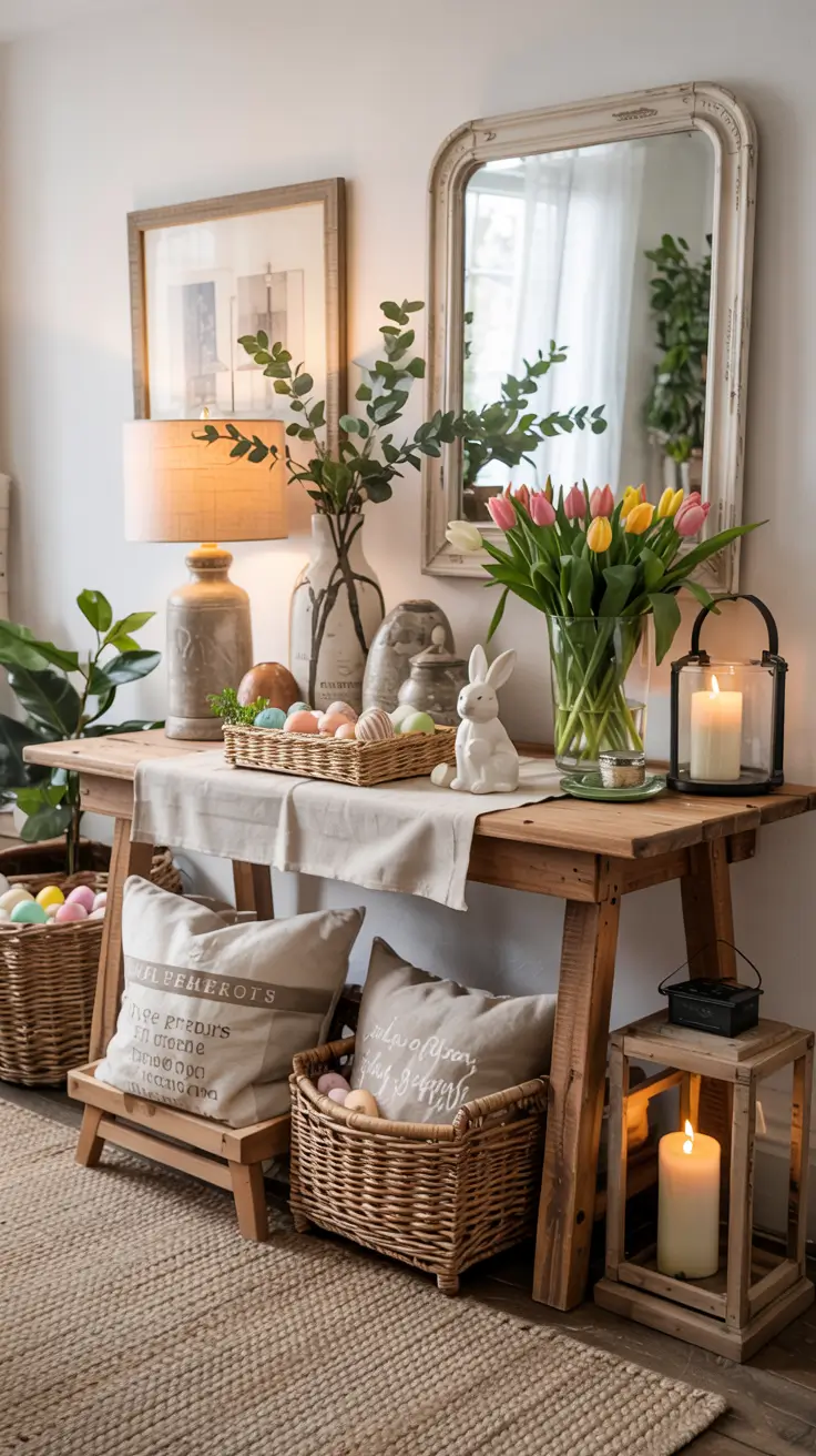 25 Easter Entryway Decor Ideas 2026 For A Beautiful Spring Welcome