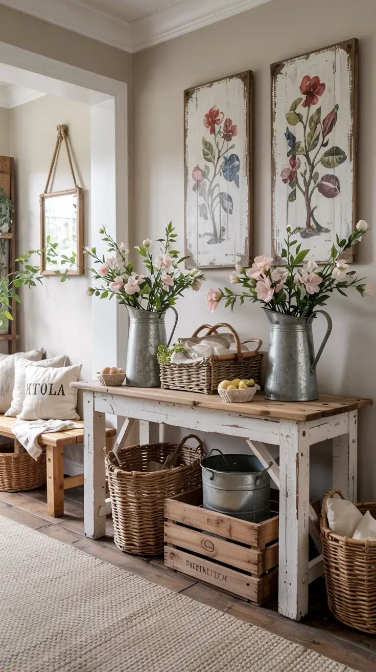 25 Easter Entryway Decor Ideas 2026 For A Beautiful Spring Welcome