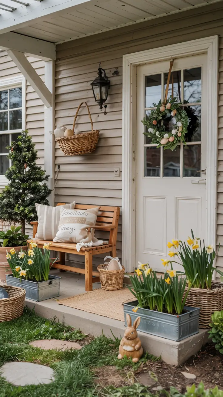 25 Easter Entryway Decor Ideas 2026 For A Beautiful Spring Welcome