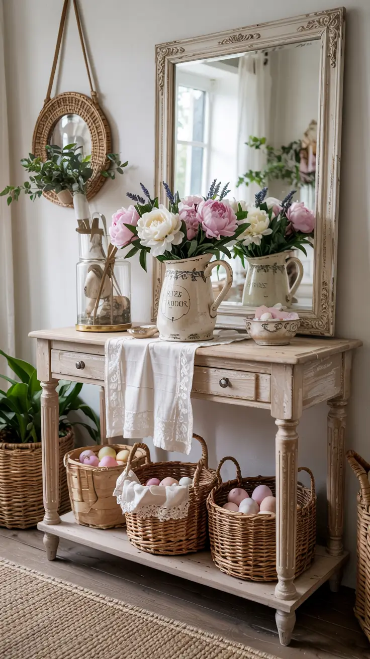 25 Easter Entryway Decor Ideas 2026 For A Beautiful Spring Welcome