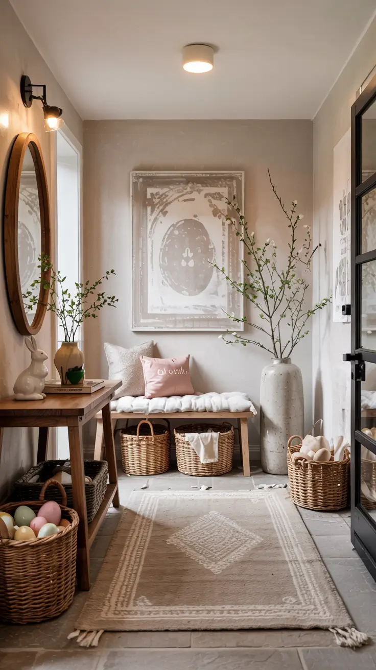 25 Easter Entryway Decor Ideas 2026 For A Beautiful Spring Welcome