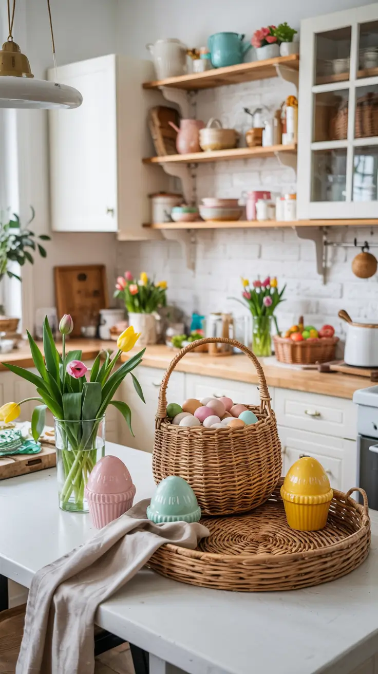 20 Easter Kitchen Decor Ideas 2026 - Rustic, DIY, Farmhouse & French Country Kitchen Inspiration