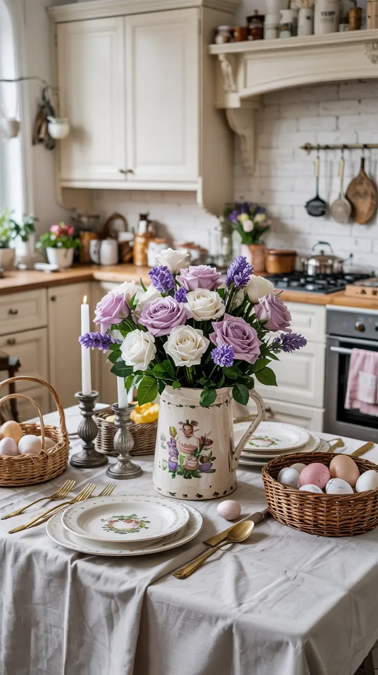 20 Easter Kitchen Decor Ideas 2026 - Rustic, DIY, Farmhouse & French Country Kitchen Inspiration