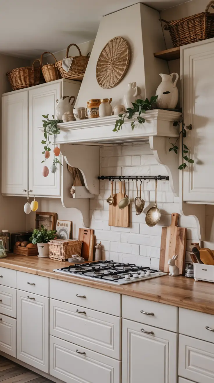 20 Easter Kitchen Decor Ideas 2026 - Rustic, DIY, Farmhouse & French Country Kitchen Inspiration