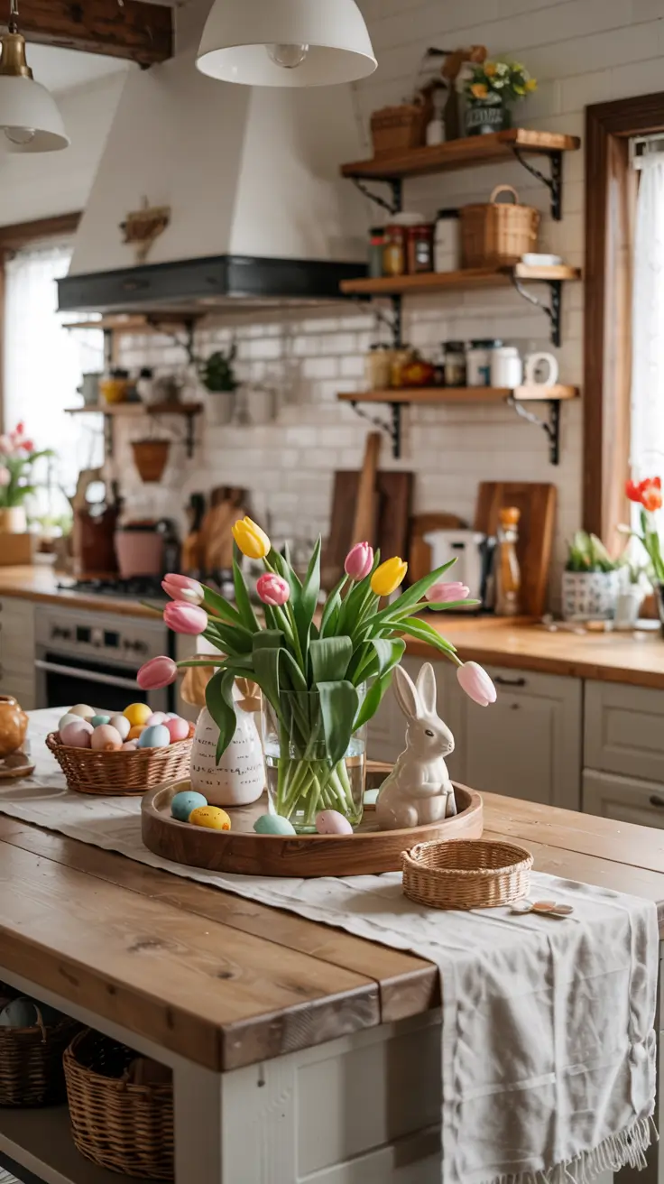 20 Easter Kitchen Decor Ideas 2026 - Rustic, DIY, Farmhouse & French Country Kitchen Inspiration