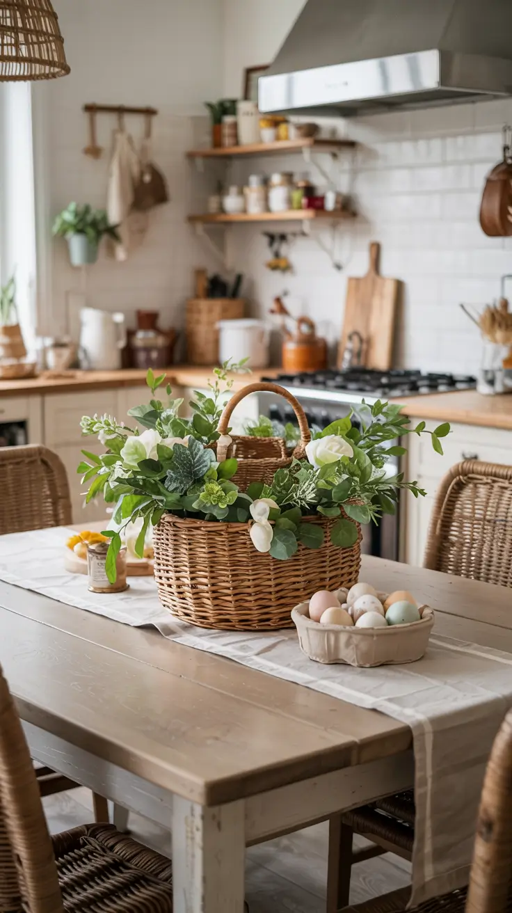 20 Easter Kitchen Decor Ideas 2026 - Rustic, DIY, Farmhouse & French Country Kitchen Inspiration